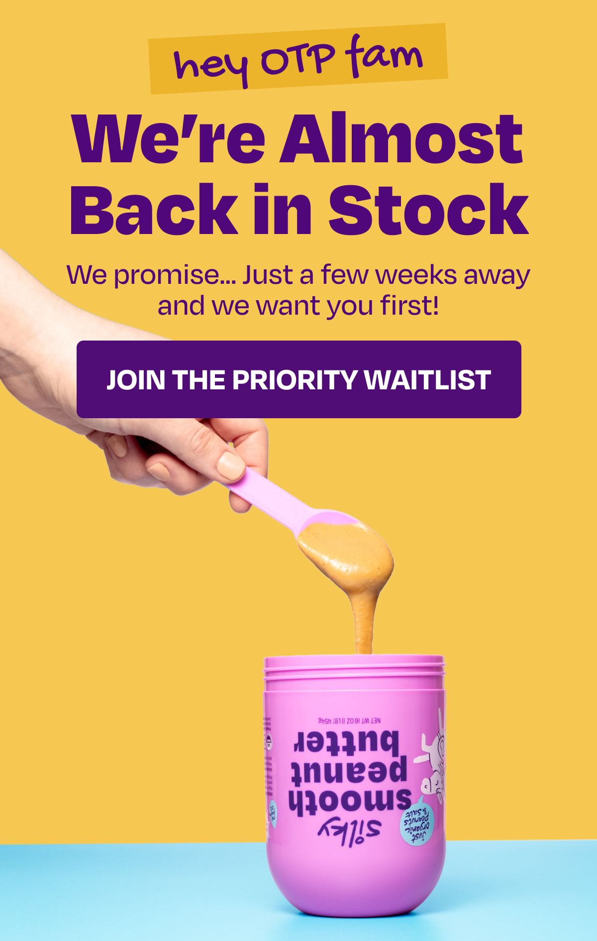 Join the priority waitlist