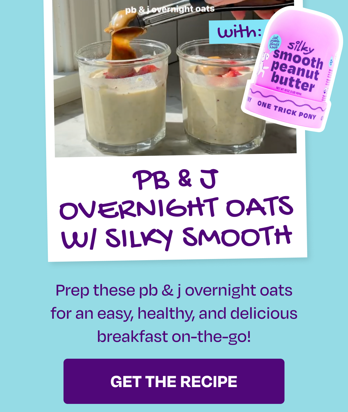 PBJ Overnight Oats