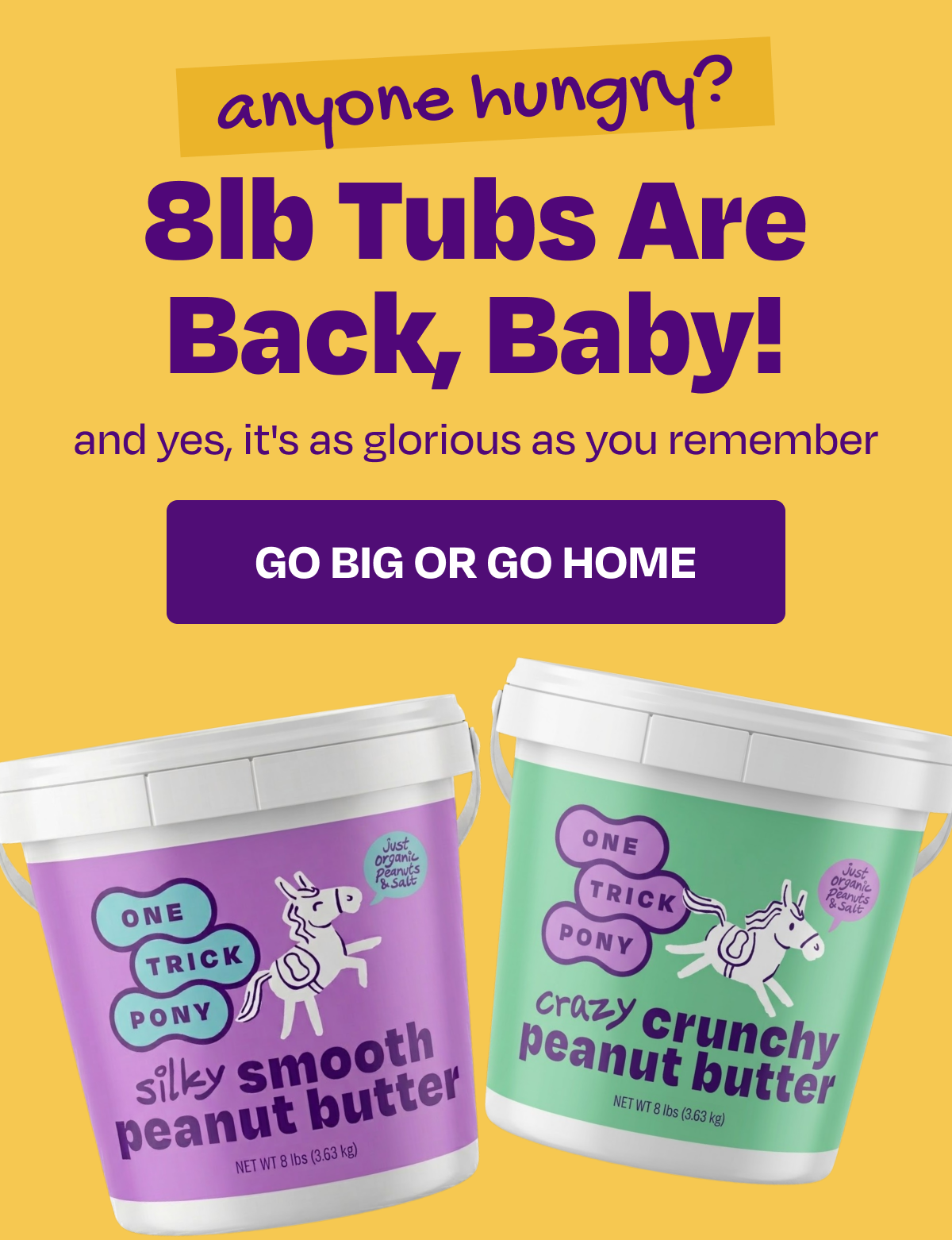 8lb Tubs