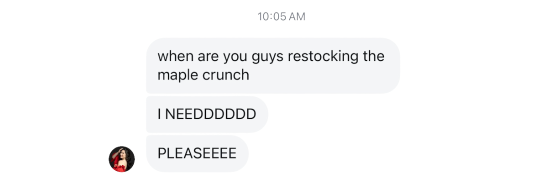 Maple Crunch Jar
