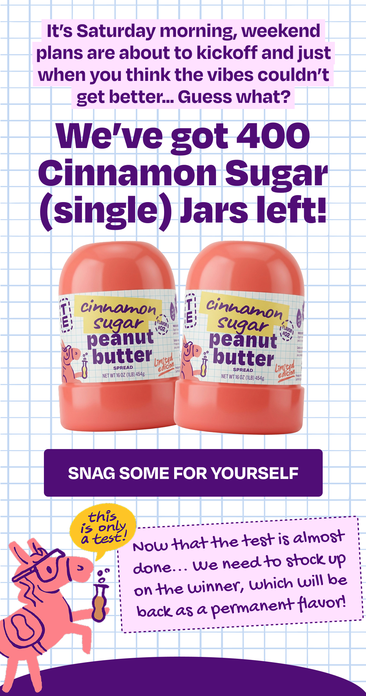 The last batch of jars for cinnamon sugar