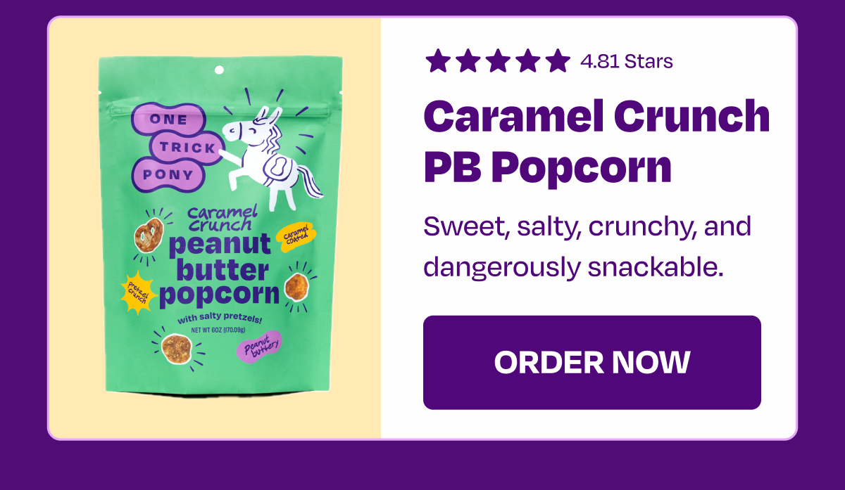 In stock - PB popcorn