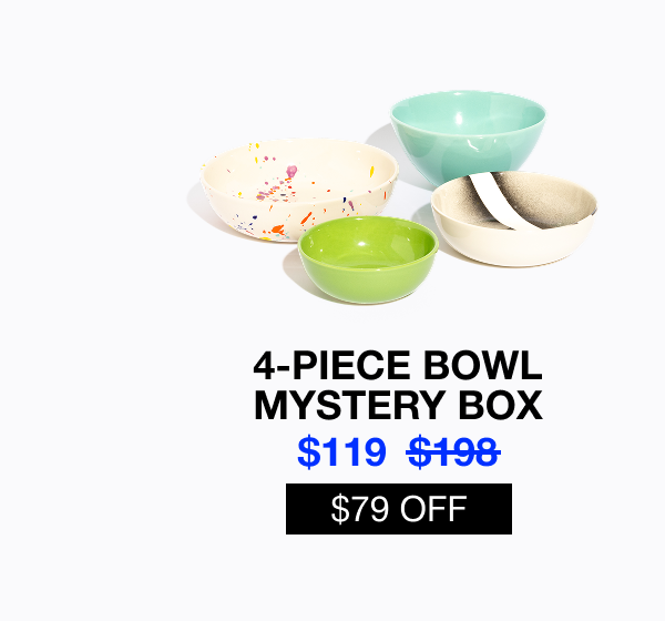 4-piece Bowl Mystery Box