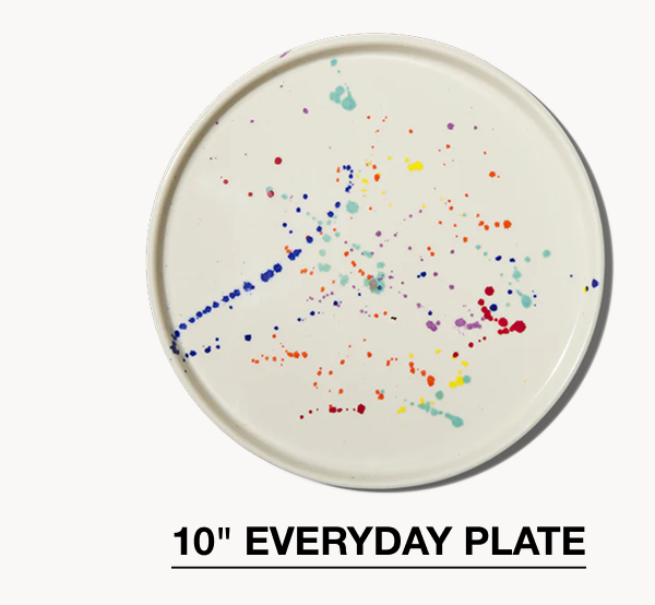 10" Everyday plate