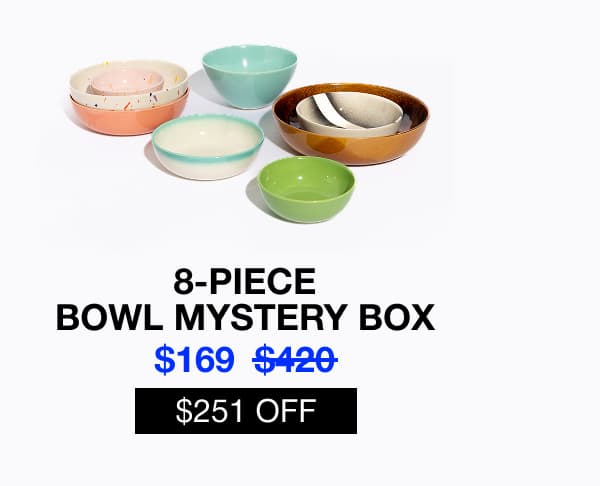 8-Piece Bowl Mystery Box