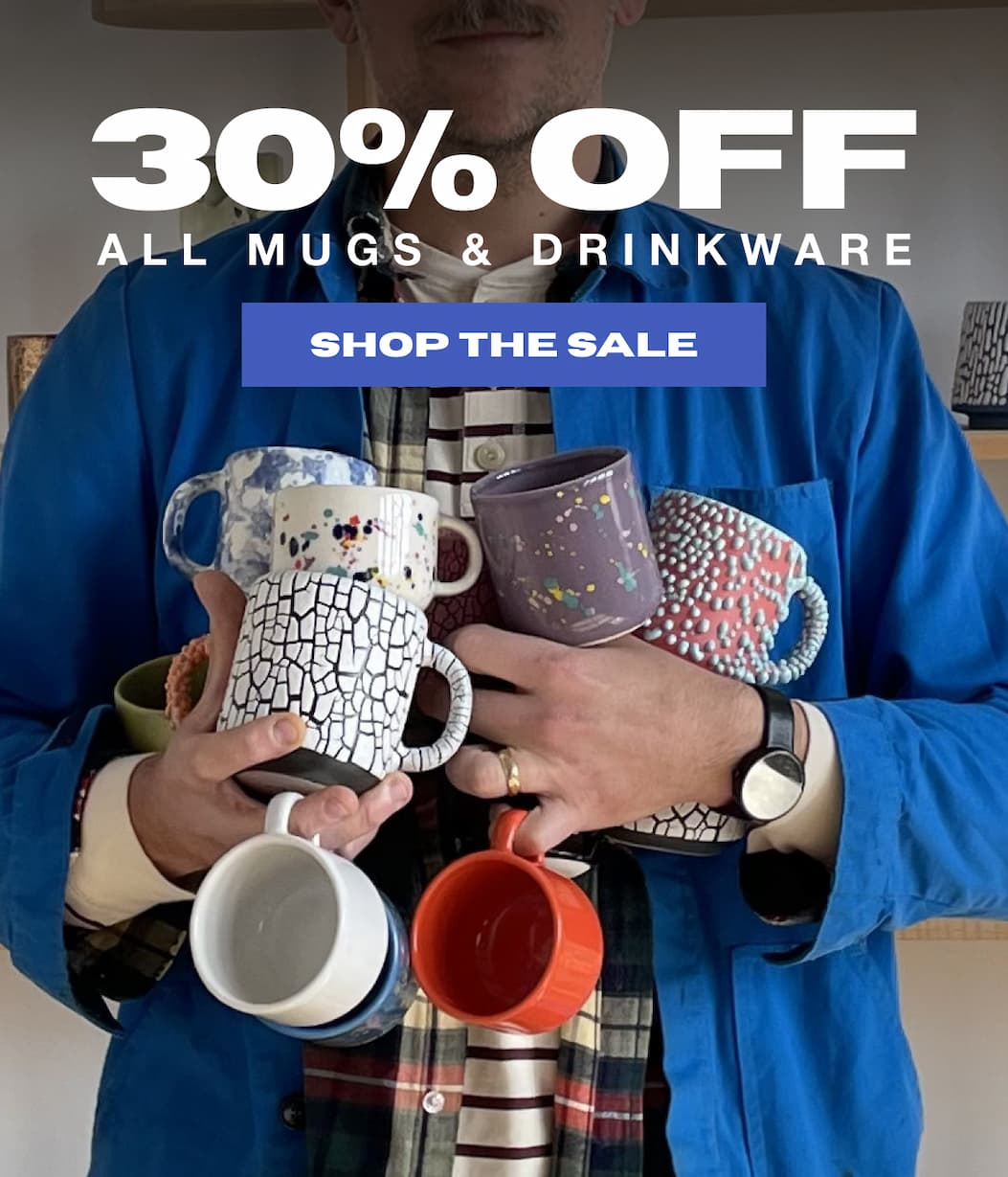 30% Off All Mugs & Drinkware