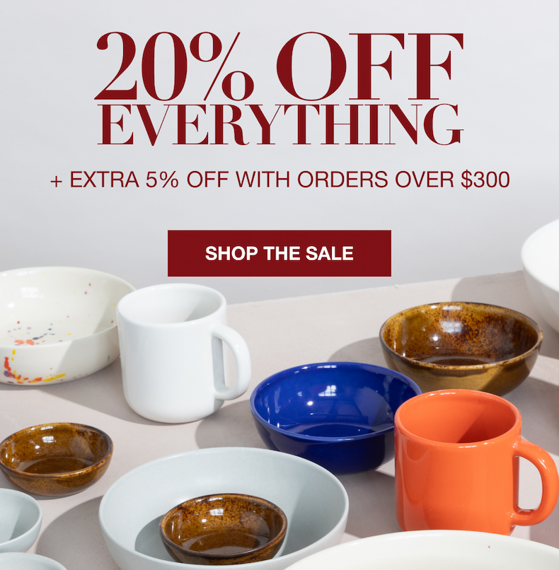 20% Off Everything