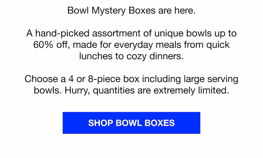 Shop Bowl Boxes