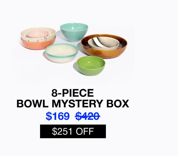 8-Piece Bowl Mystery Box