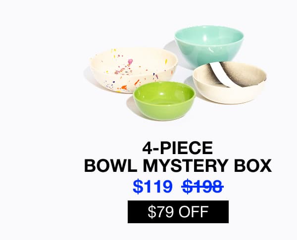 4-Piece Bowl Mystery Box