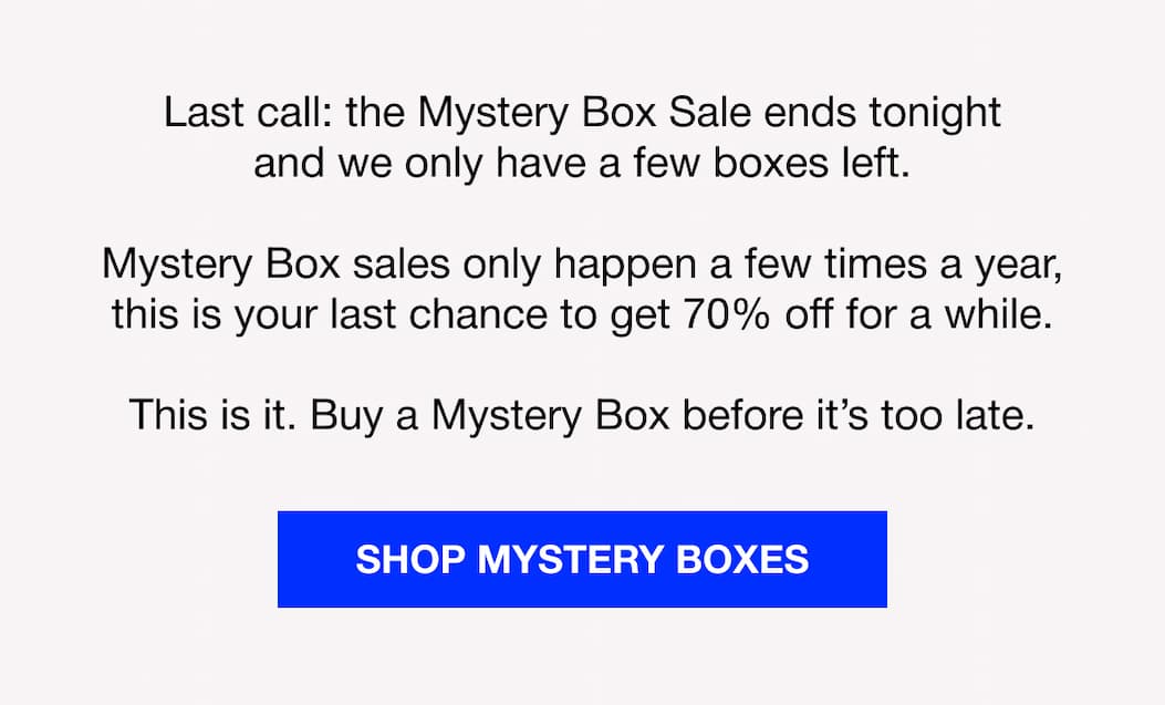 Shop Mystery Boxes