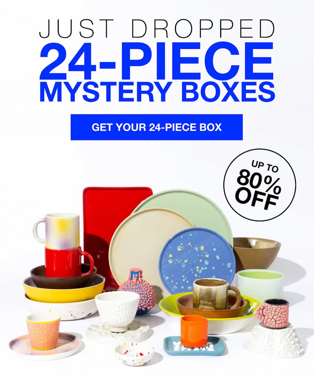 Just Dropped 24-Piece Mystery Boxes