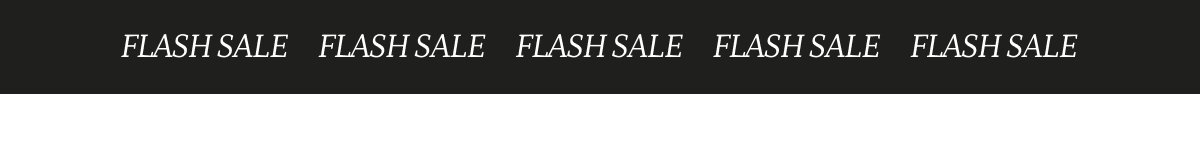 Flash Sale