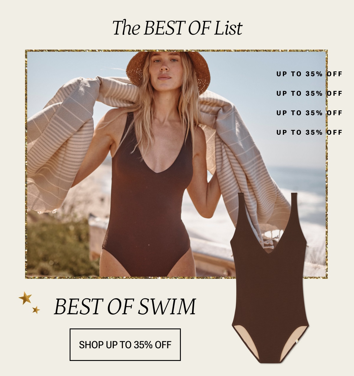 Model in luxecrinkle backflip