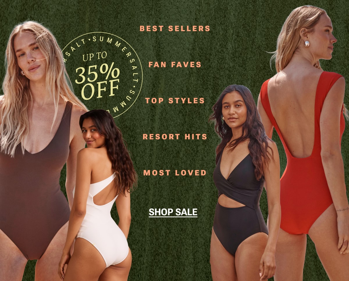 Models in Summersalt swimwear