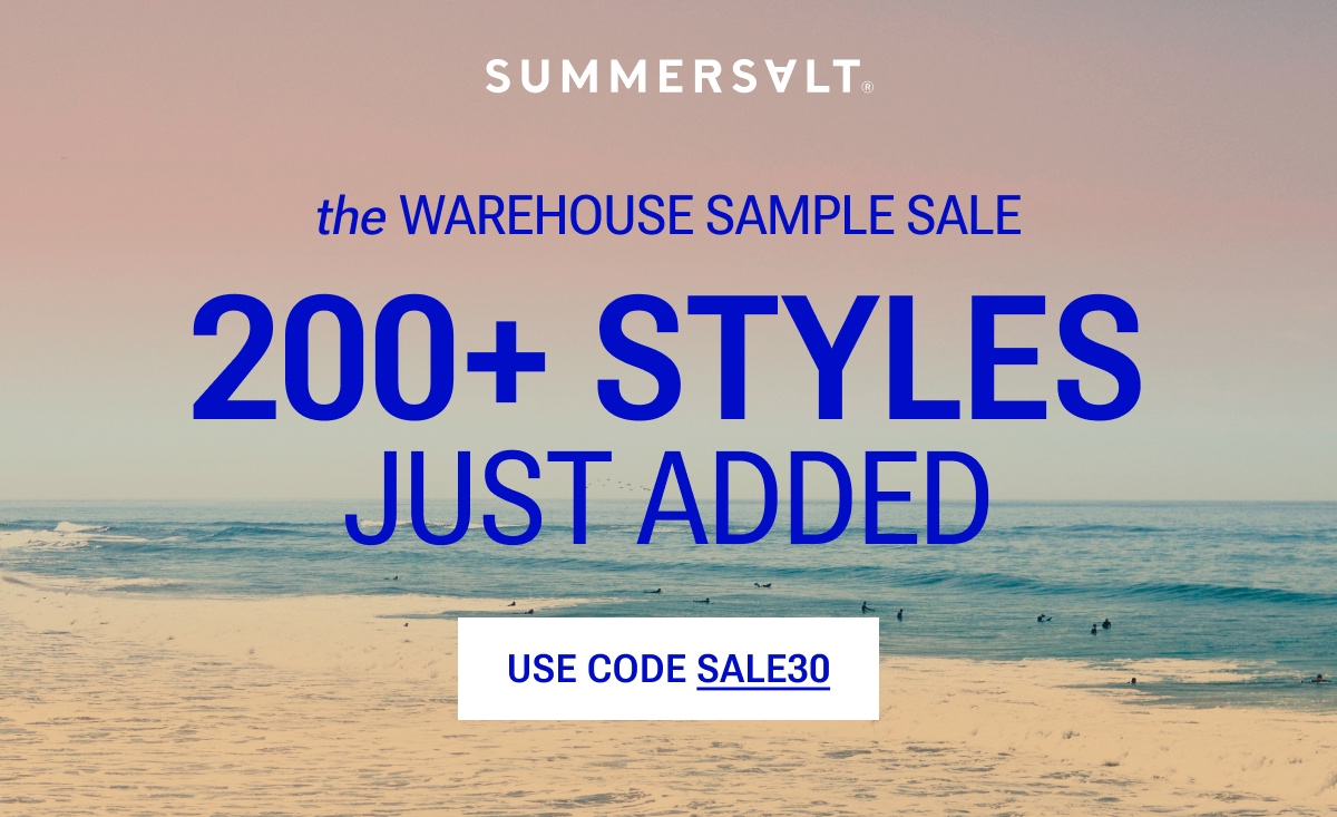 Summersalt Warehouse Sample Sale
