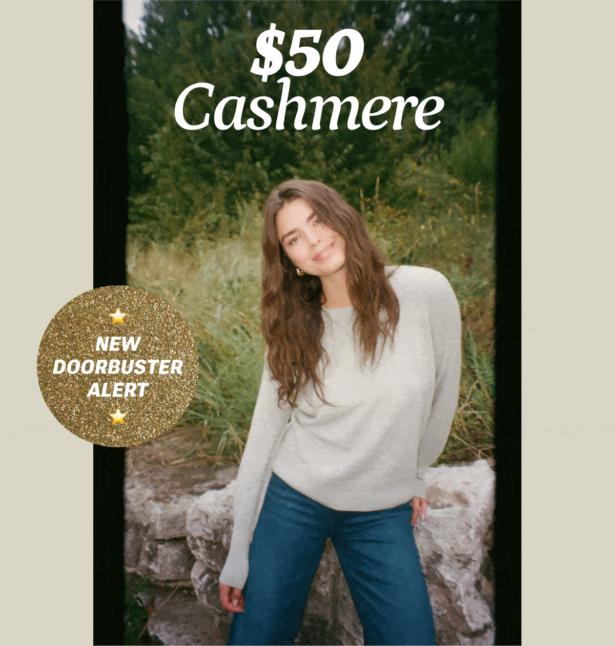 Models in Summersalt Coziest Cashmere Sweaters