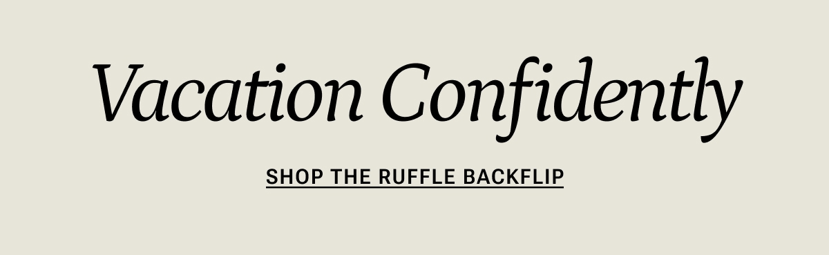 Vacation Confidently