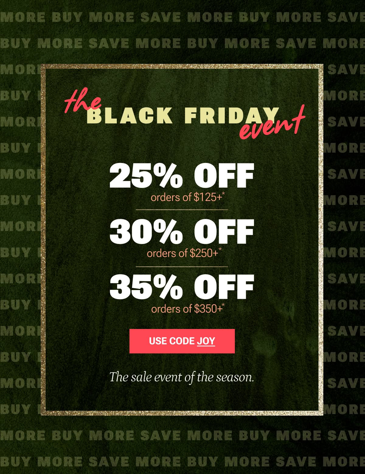 The Black Friday Event