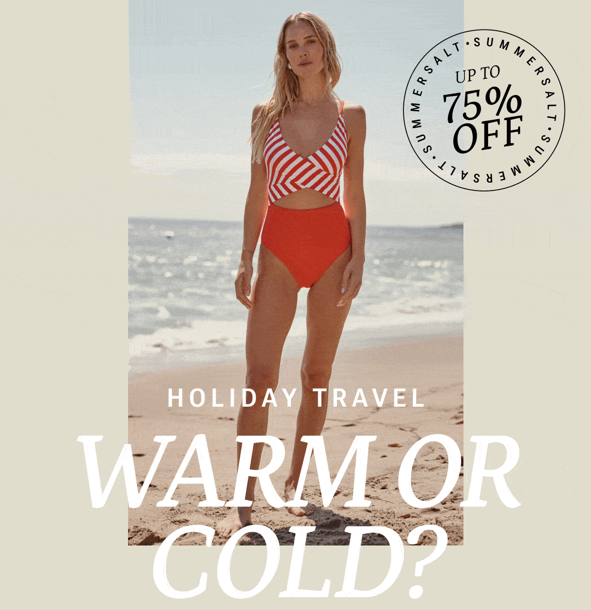 Models in swim and apparel styles