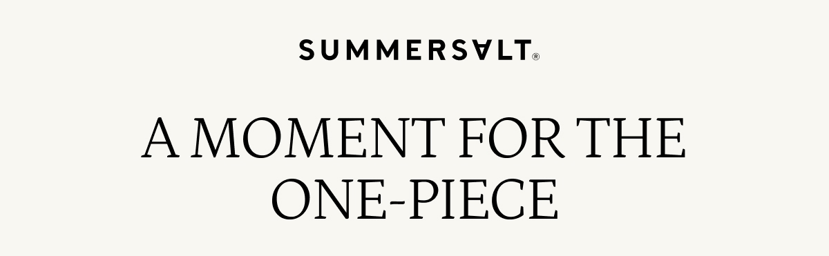 A Moment for the One Piece