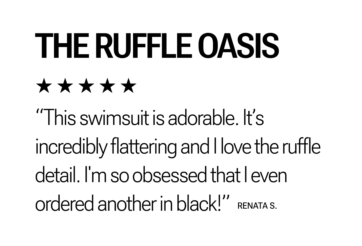 The Ruffle Oasis