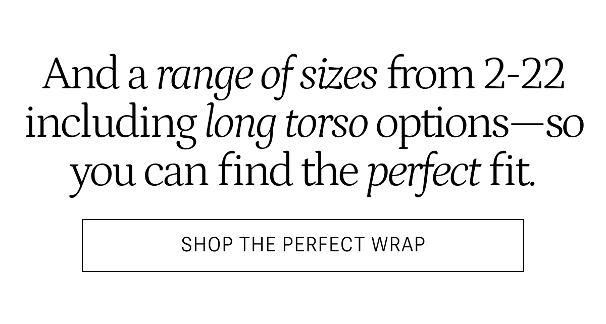 Shop the Perfect Wrap One Piece