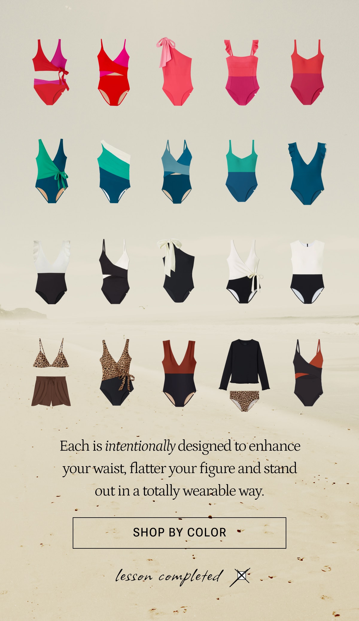 Summersalt colorblocked swimsuits