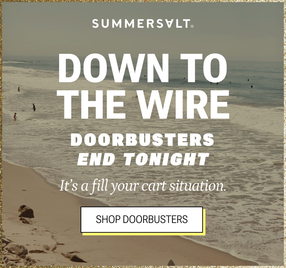 Doorbusters end tonight