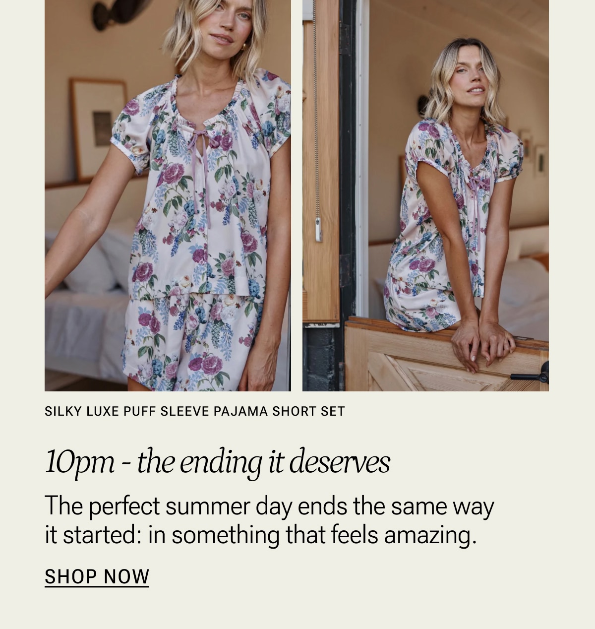 Summersalt x Bridgerton PJs