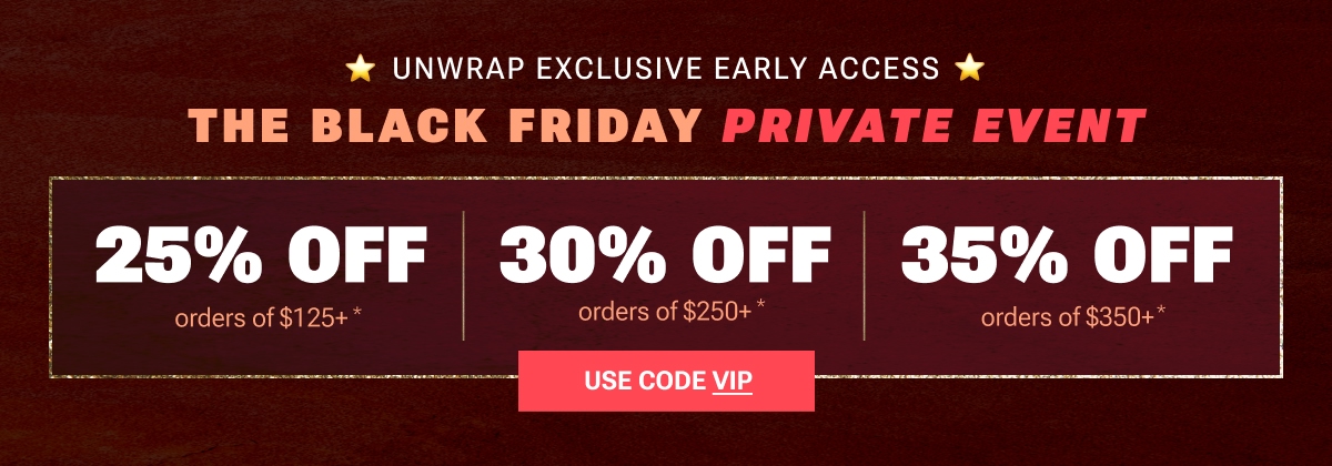 The Black Friday Private Event