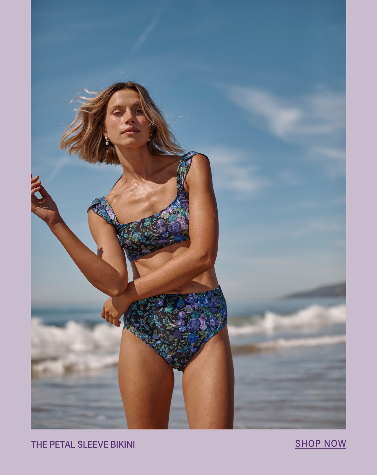 Model in Summersalt x Bridgerton swim