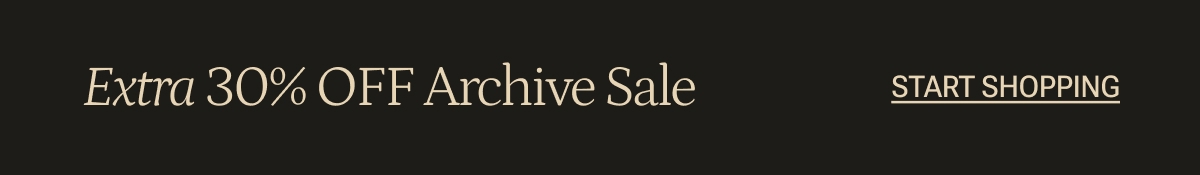 Extra 30% off archive sale