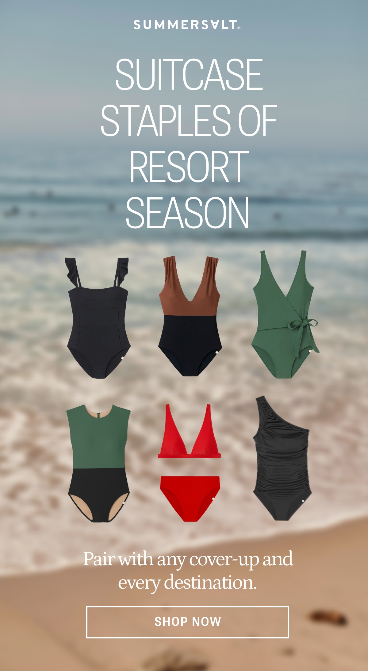 Suitcase staples of resort season