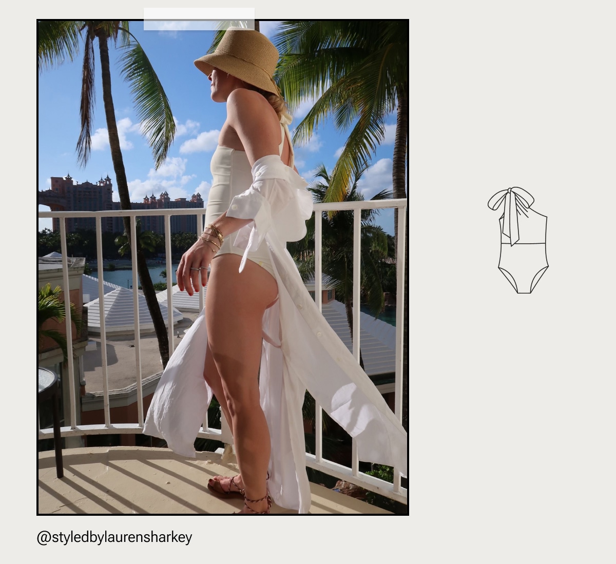 Red ruched one piece swimsuit