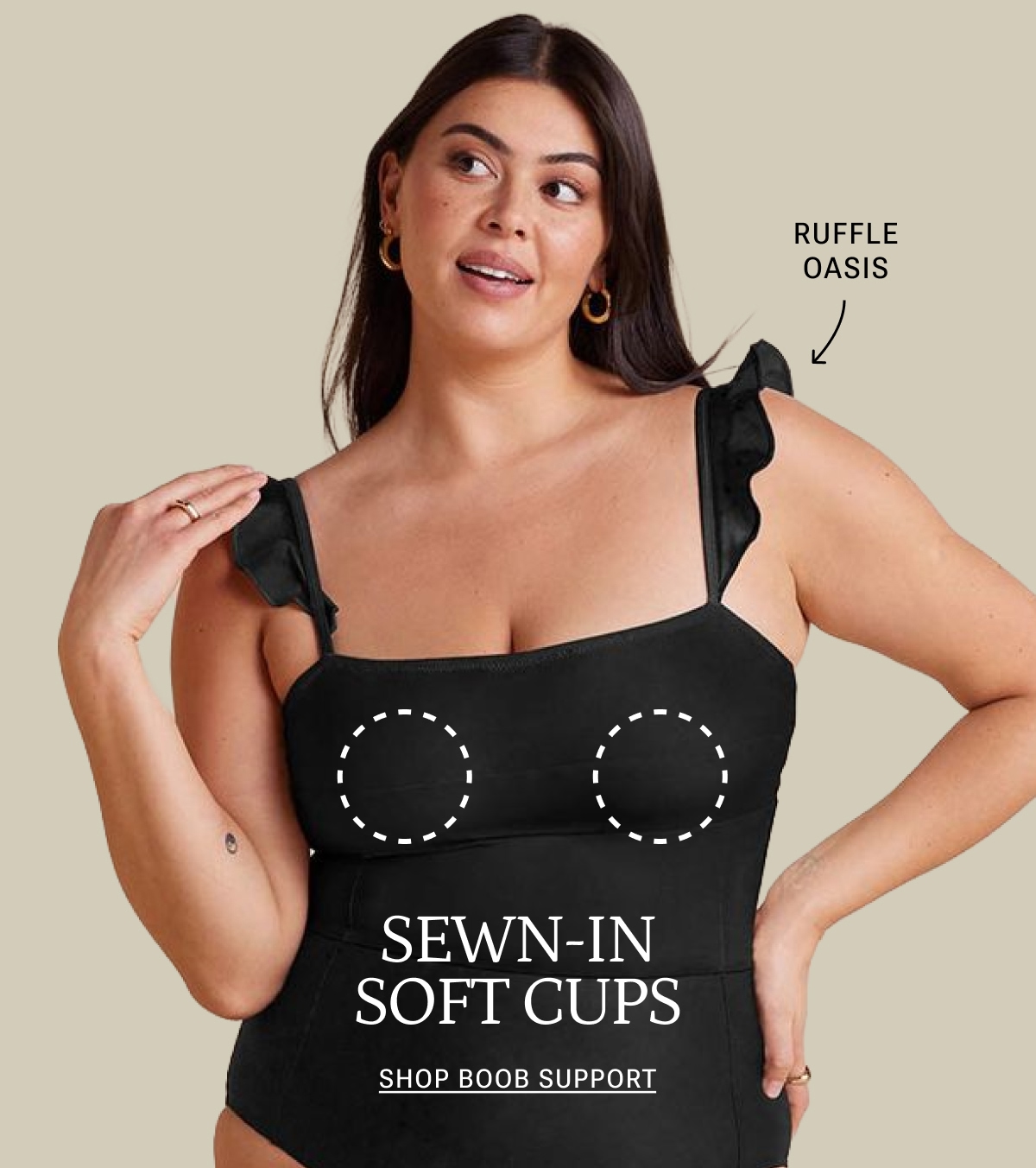 Sewn In Soft Cups