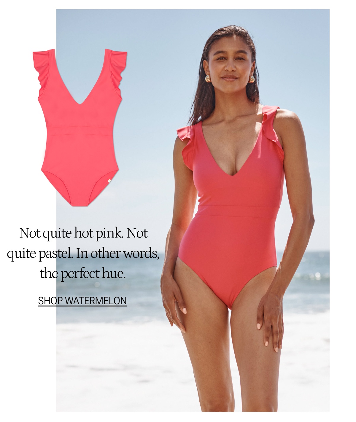Not quite hot pink. Not quite pastel.