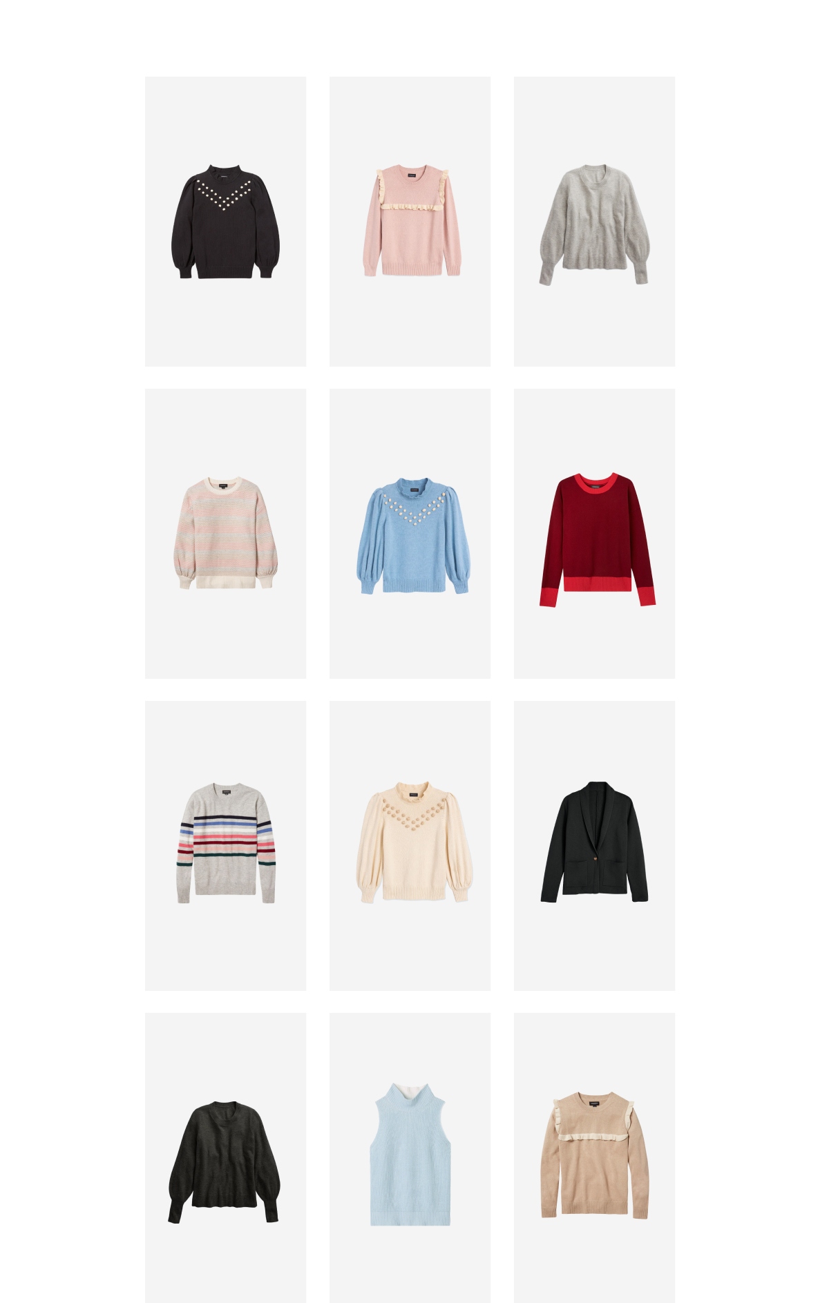 Summersalt lightweight and luxe sweaters