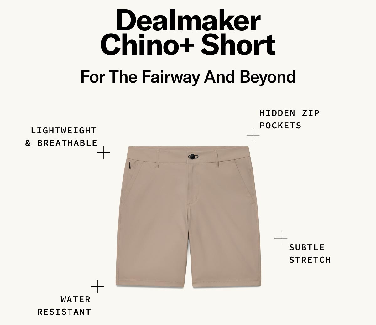 Dealmaker Chino+ Short