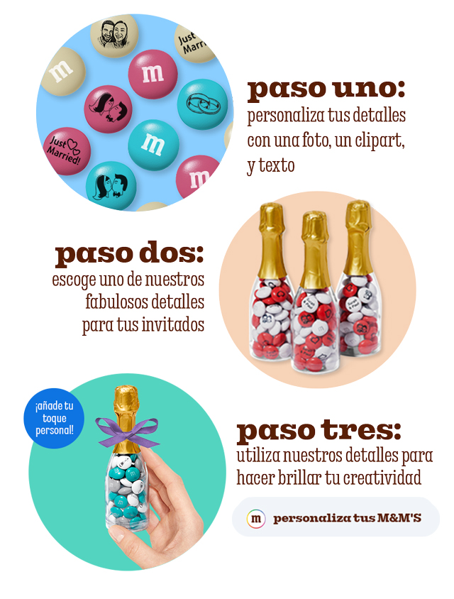 PERSONALIZA TUS M&M'S