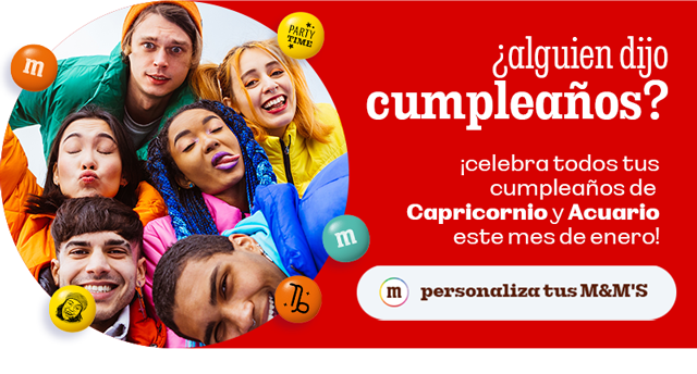 PERSONALIZA TUS M&M'S