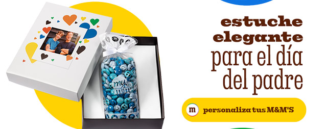 PERSONALIZE TUS M&M'S