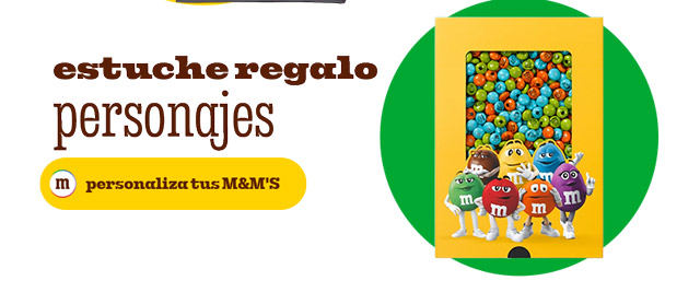 PERSONALIZE TUS M&M'S