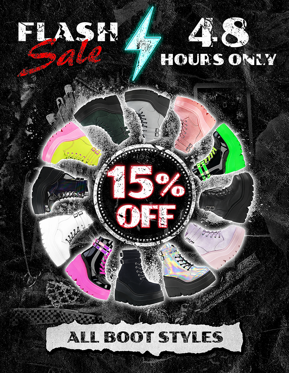 Fall Boot Flash Sale