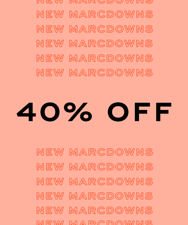 Marc Jacobs Marcdowns