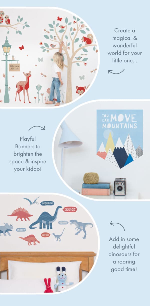 Cure Blank Wall Syndrome with Tinyme's Wall Stickers! Tinyme