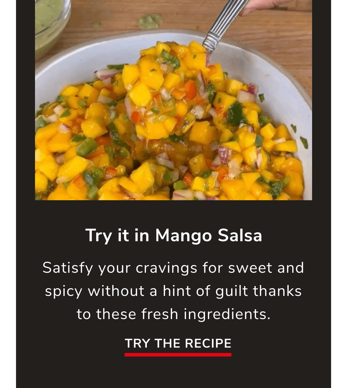 [Featured image of mango salsa]
