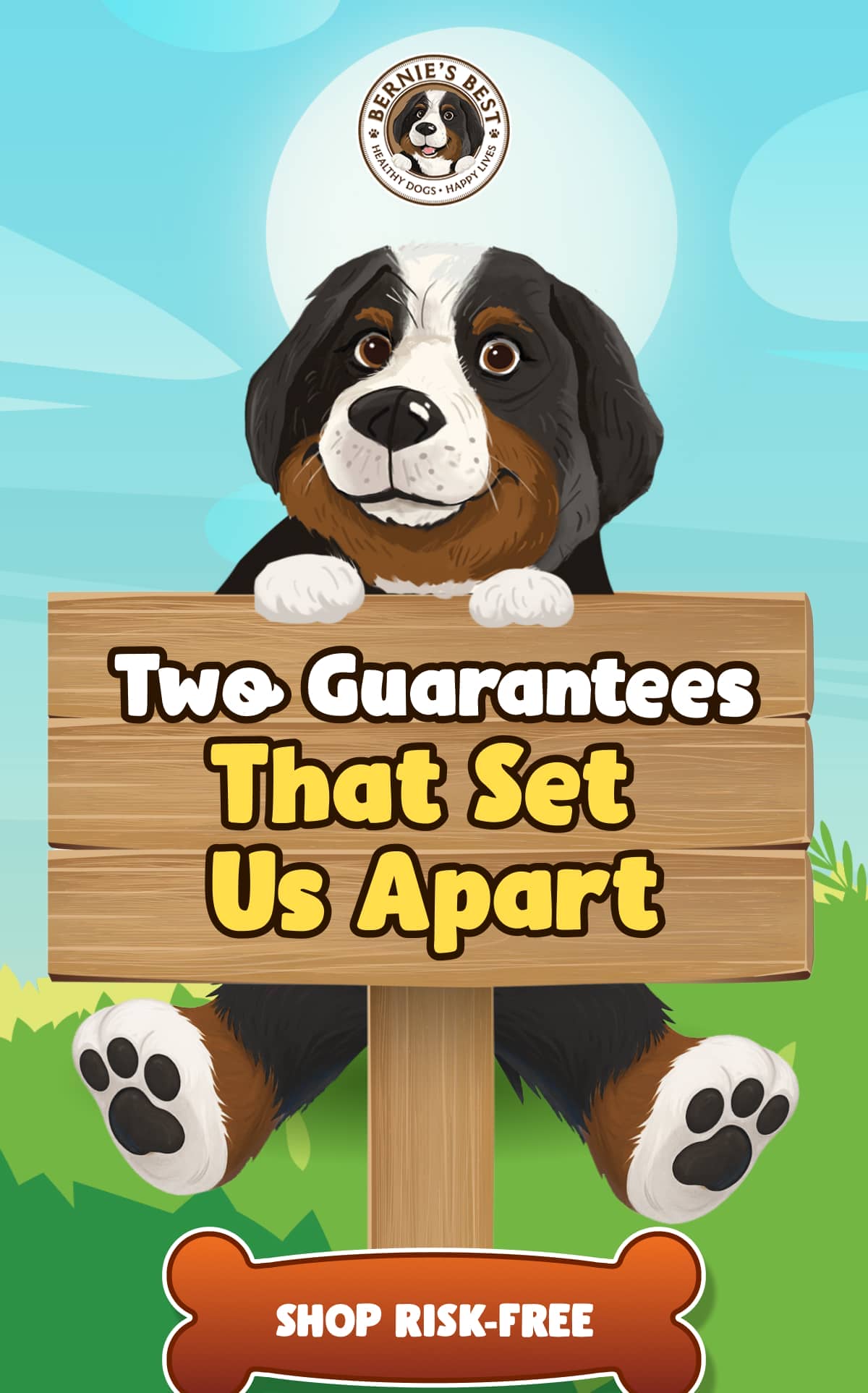 Two Guarantees That Set Us Apart SHOP RISK-FREE