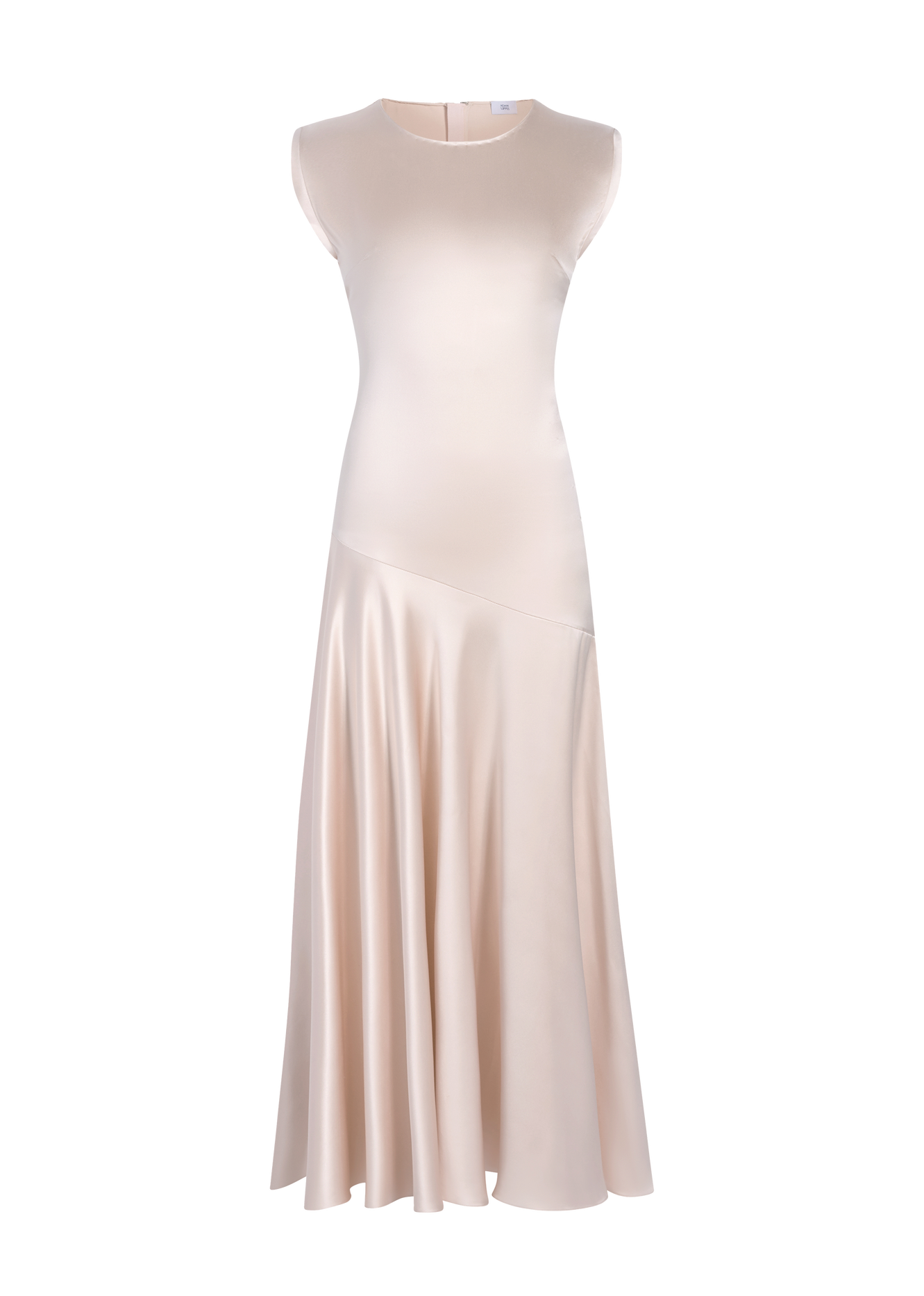 Ghost image of the gwenyth dress in pale pink