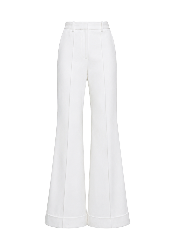 Ghost image of the deeda pant in white denim